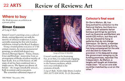 Week Exhibition review